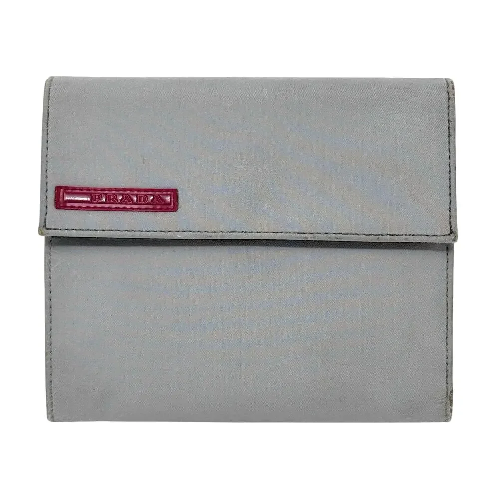 Prada Sport Gray Wallet
